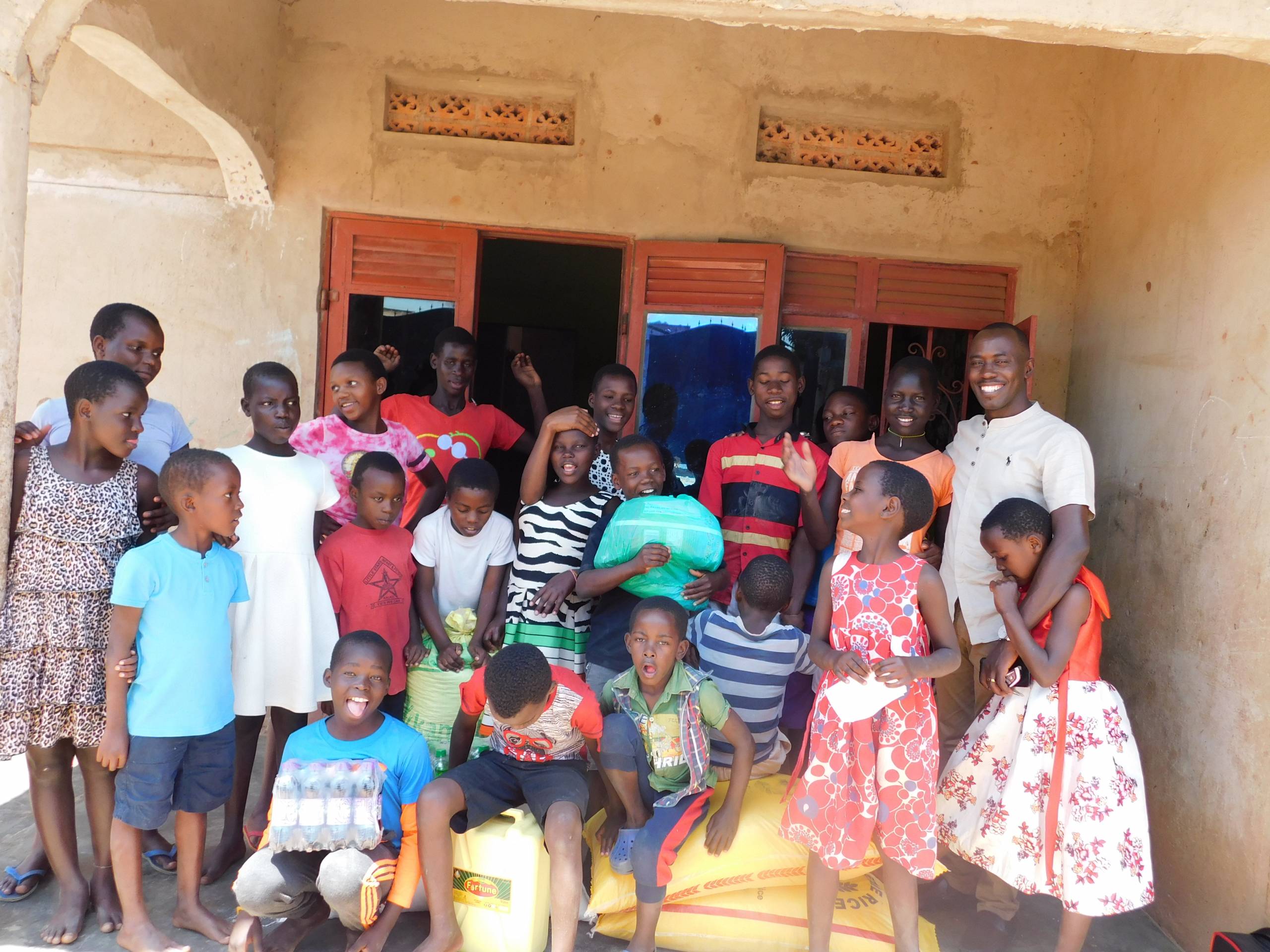 kids at the orphanage